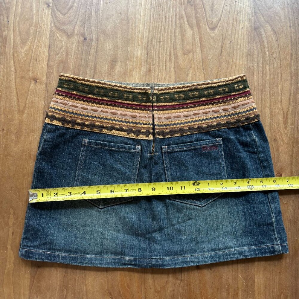 Denim Micro Mini - Picture 3 of 8